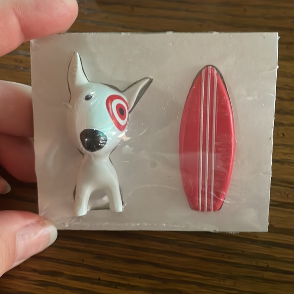Target Bullseye Mini Dog & Surfboard Prop Pack Fairy Garden Playground 2023 - Picture 3 of 5